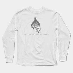 Mt Hood Meadows Resort 3D Long Sleeve T-Shirt